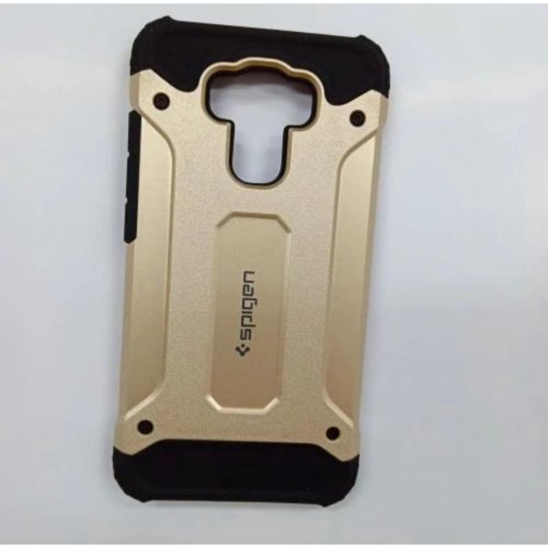 Ốp điện thoại cứng họa tiết Iron Man Spigen cho Asus Zenfone 3 Max 5.2"/ 5.5" 5.5" inch