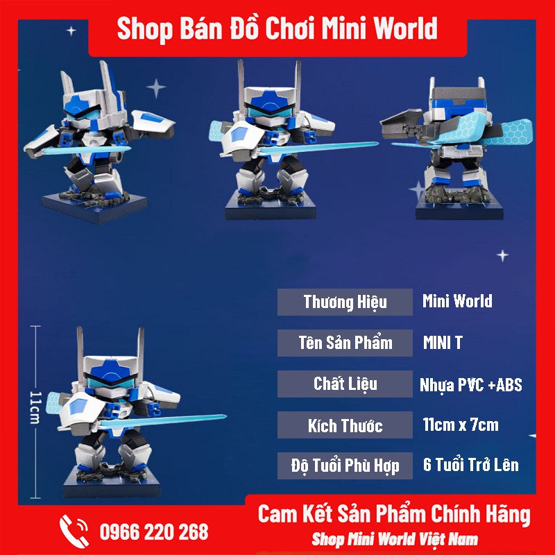 Mô Hình Nhân Vật Mini World Mini T