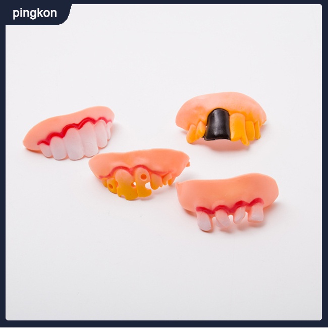 Hàm Răng Giả Mềm Hóa Trang Halloween