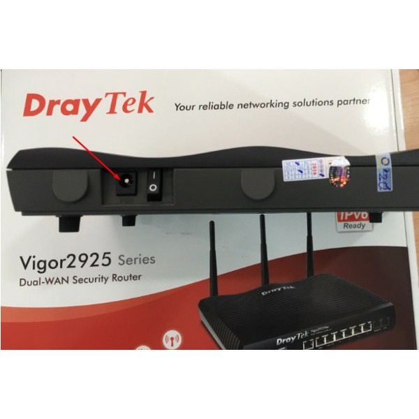 Bộ đinh tuyến (router) DrayTek Vigor2926 cân bằng tải chính hãng