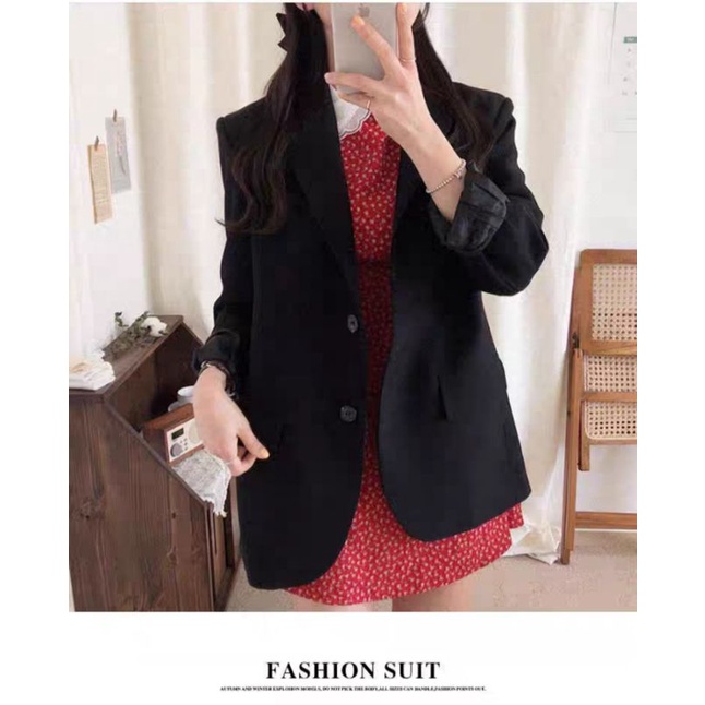 [Rẻ Vô Địch] Áo Blazer, Áo Khoác nữ Ulzzang 2 lớp hottrend  QCCC loại 1 2021 | BigBuy360 - bigbuy360.vn