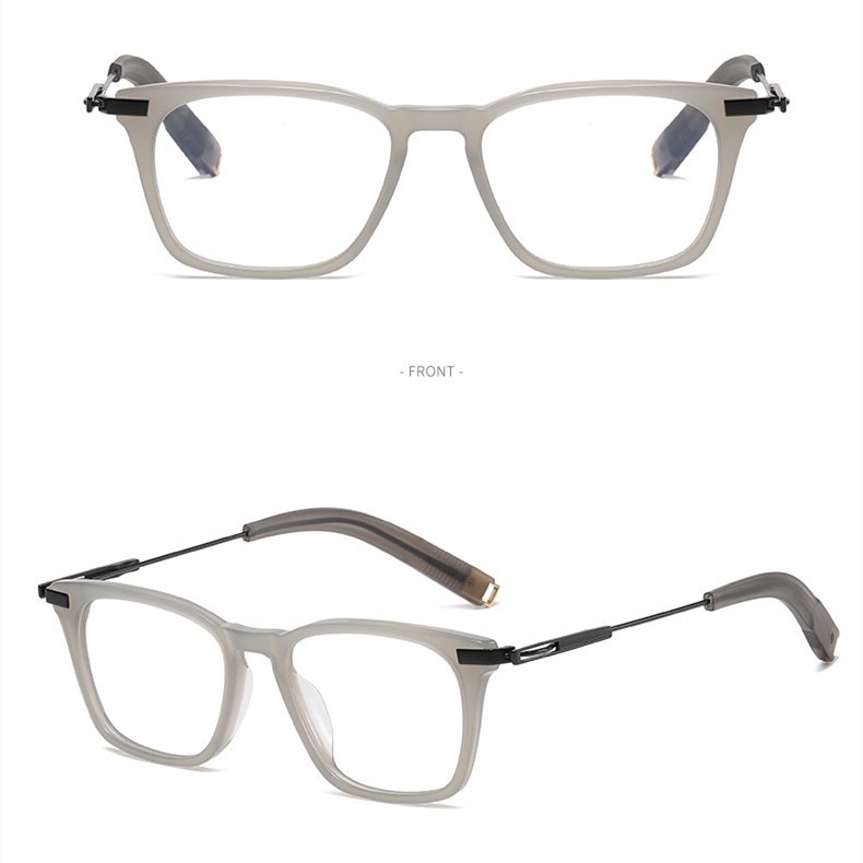 Kính Mát Tròng Vuông Viền Cong Chất Liệu Hợp Kim Titan Phong Cách Cổ Điển Thời Trang Cho Nam Nữ DLX405 DLX405 2022