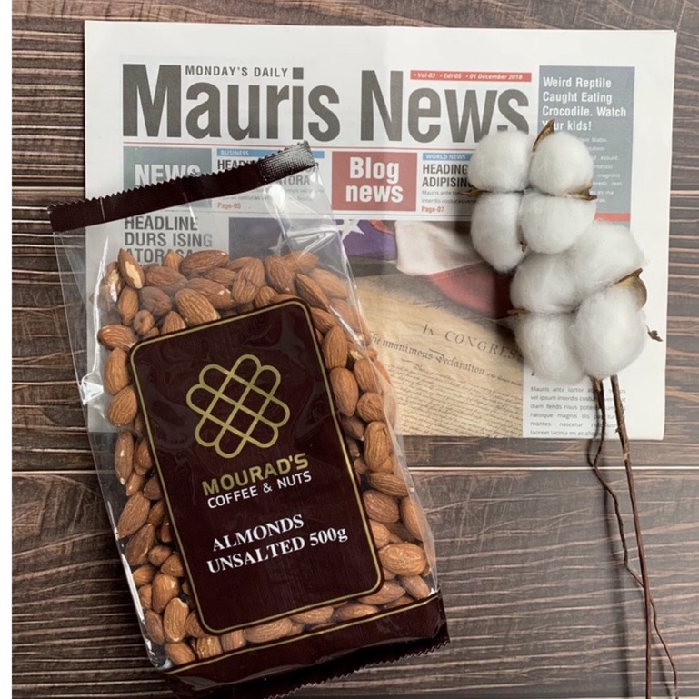 Hạnh Nhân Tách Vỏ - Nhân Hạt Hạnh Nhân Úc Mourad's 500g - Hạt Dẻ Cười Úc Mourad's 500g ( Ăn Kiêng / Làm sữa/ Giảm cân )