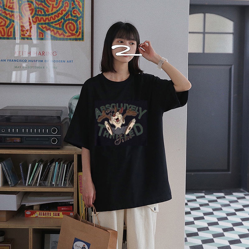 Áo Thun 3158 Thỏ Absoluyely PEONYB Unisex [FREESHIP] Phông form rộng tay lỡ in hình vintage, pull cá tính đẹp Ulzzang