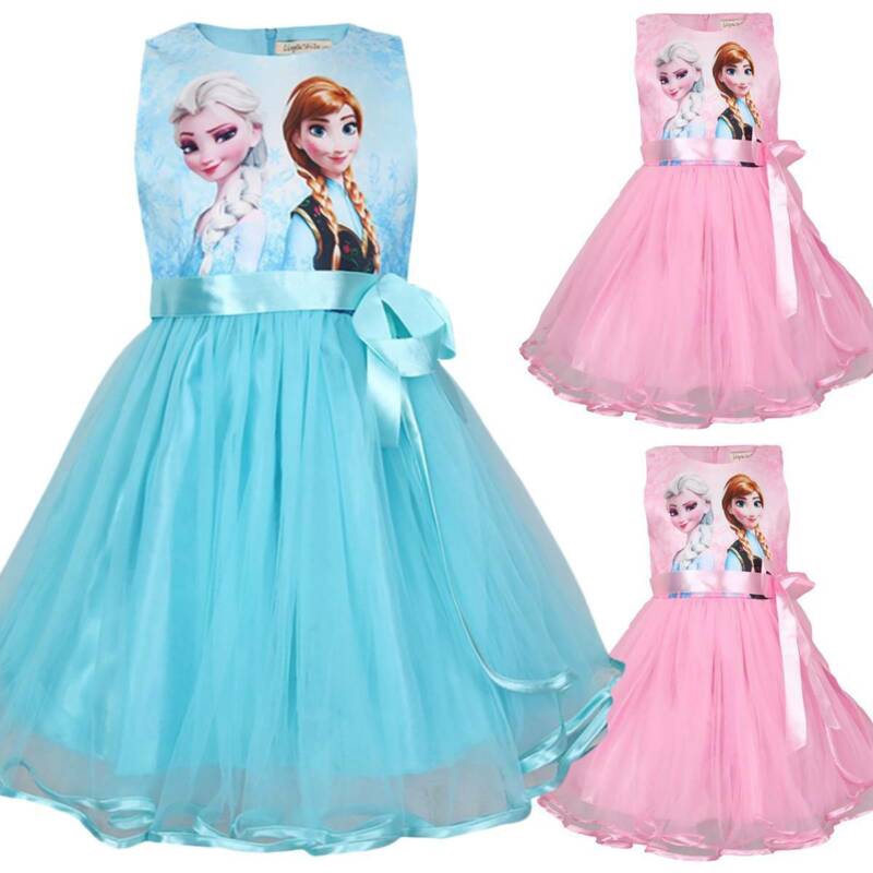 Đầm Hóa Trang Công Chúa Anna Elsa