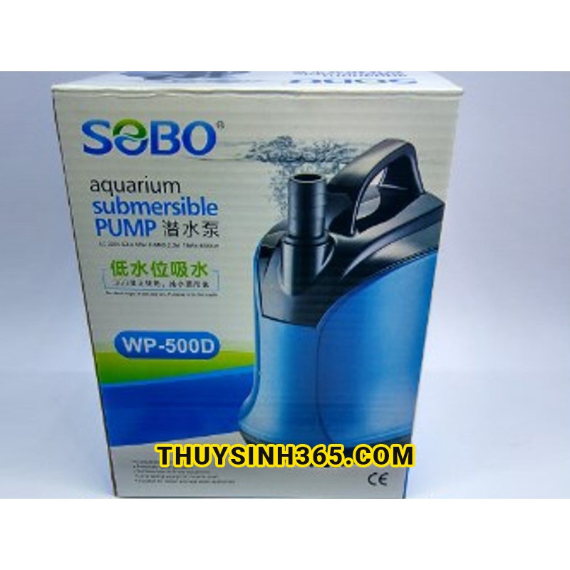 Máy bơm SOBO WP-500D chuyên hút cặn đáy hồ cá