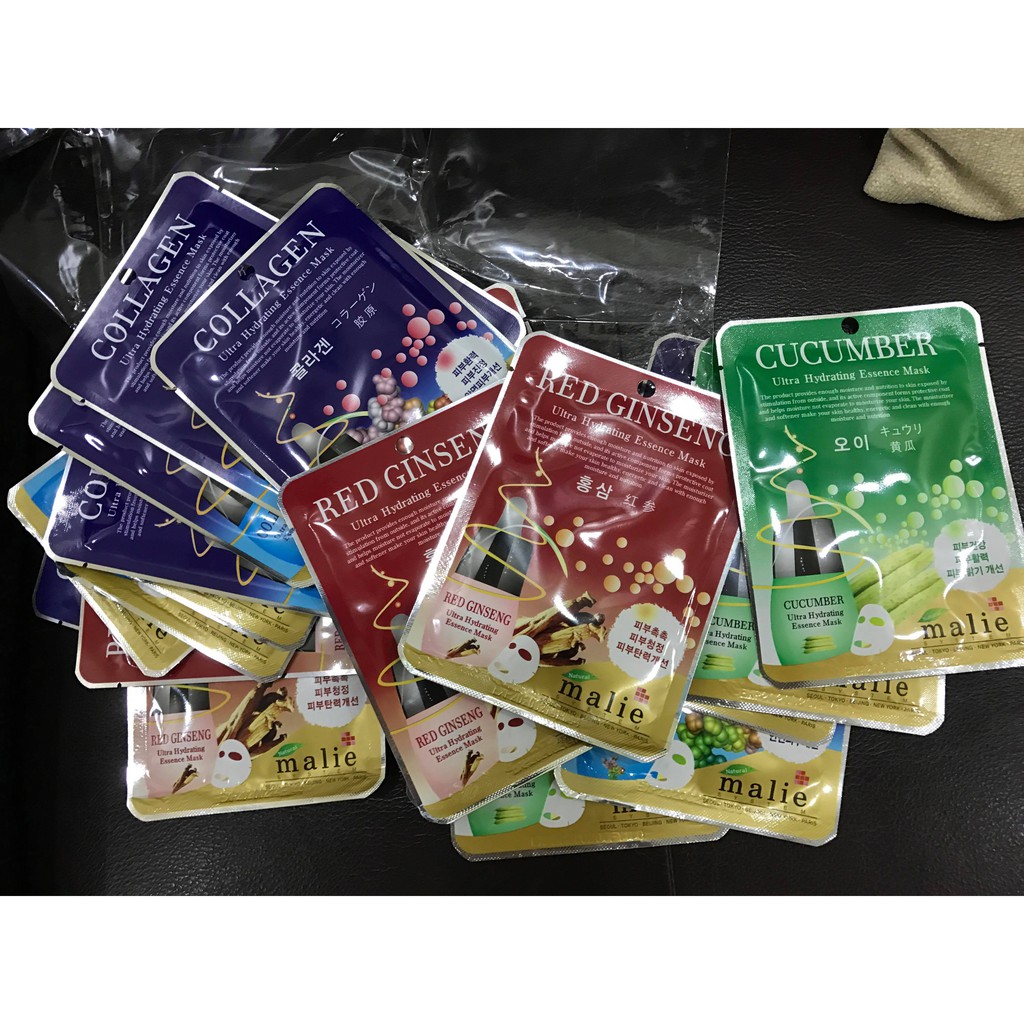 Combo 10 mặt nạ Malie - Hàn Quốc