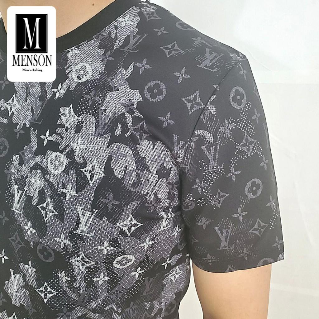 [Hàng Cao Cấp] Áo thun nam, Áo Phông Nam cổ tròn ngắn tay hàng hiệu cao cấp vải cotton co giãn 4 chiều thoáng mát MR1410 | BigBuy360 - bigbuy360.vn