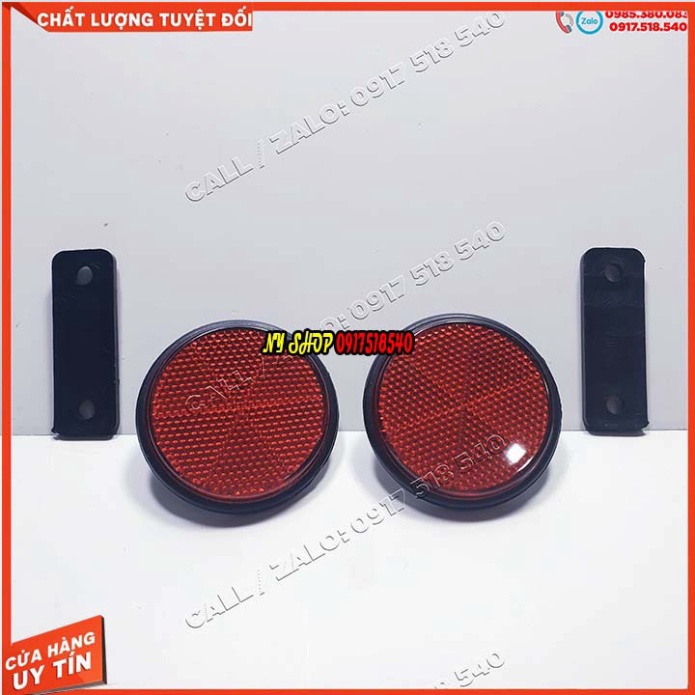 BỘ 4 MẮT MÈO PHẢN QUANG + PAT TRƯỚC SAU GẮN MỌI LOẠI XE Ảnh thật Sp