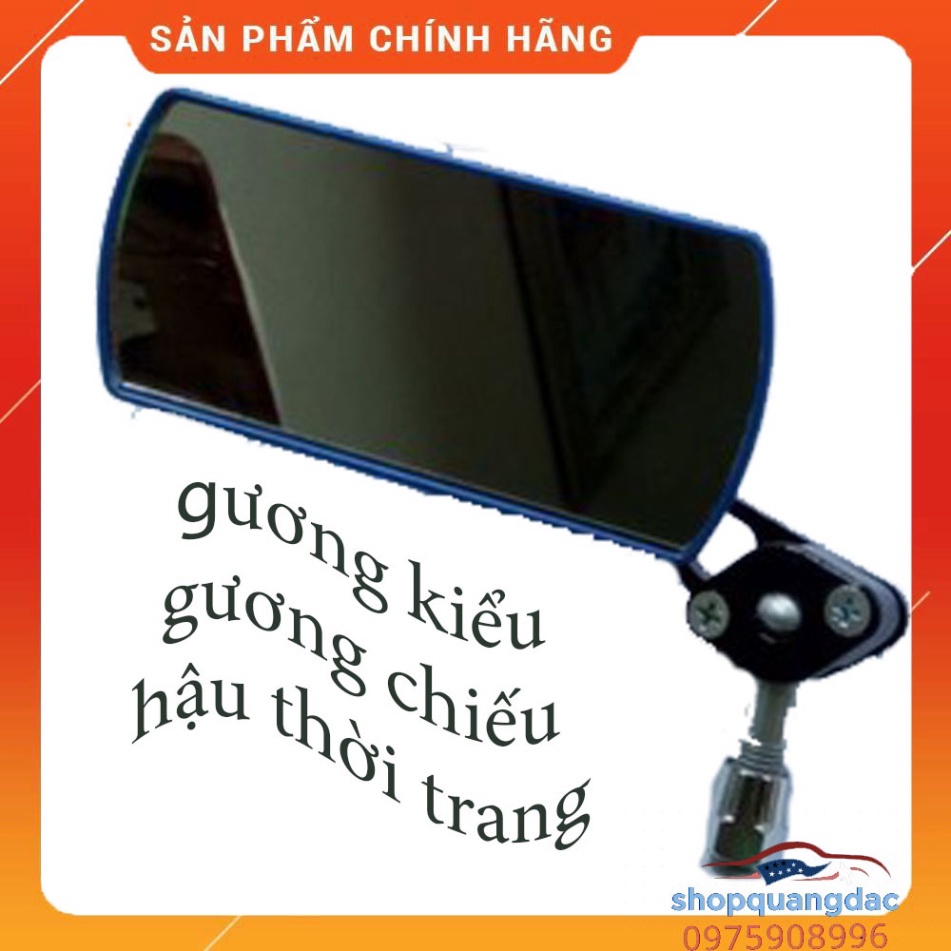 💥 Gương xe máy hình chữ nhật, gương nhỏ chiếu hậu dùng cho mọi loại xe 💥