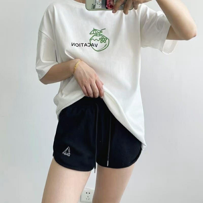 (Sale lẻ size ) Quần đùi nữ ANHSTORE phong cách thể thao , chất thun tổ ong cotton mềm , mịn , co giãn tốt