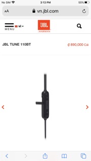 Tai nghe JBL Tune 110BT