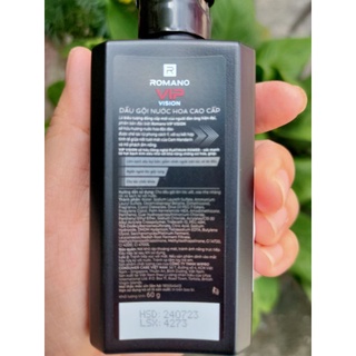 Dầu gội cao cấp Romano Vip 60g