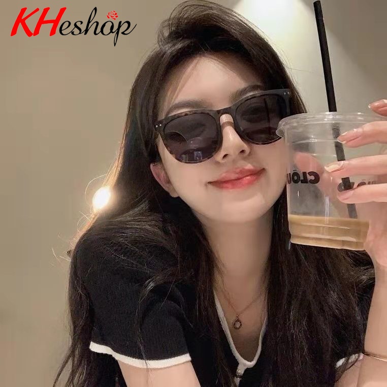 [Hè 2022] Kính Râm  Thời Trang tròng phân cực, gọng gấp tiện lợi form vuông bầu dễ phối đồ, có bán hộp kèm mã Y2201