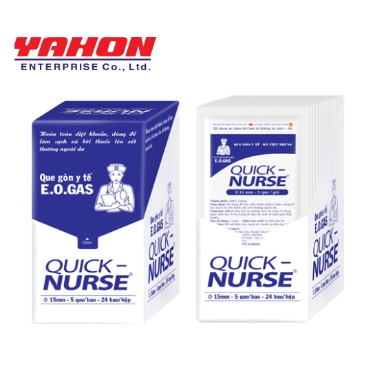Hộp Que Gòn Tiệt Trùng 15mm 24Gói/Hộp 1Gói/5Que