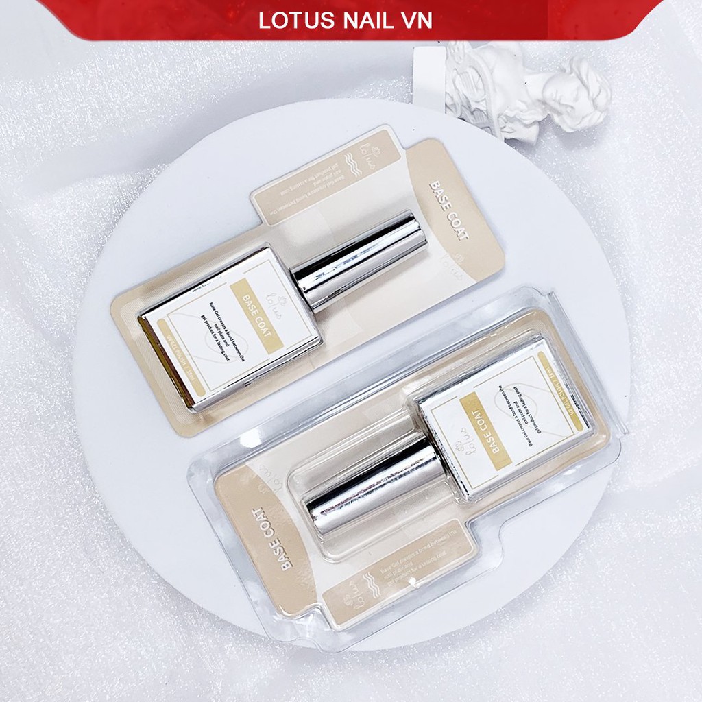 Base, top, cứng móng, kiềm dầu, liên kết bột, phá gel nhanh, gel giọt sương Lotus chính hãng