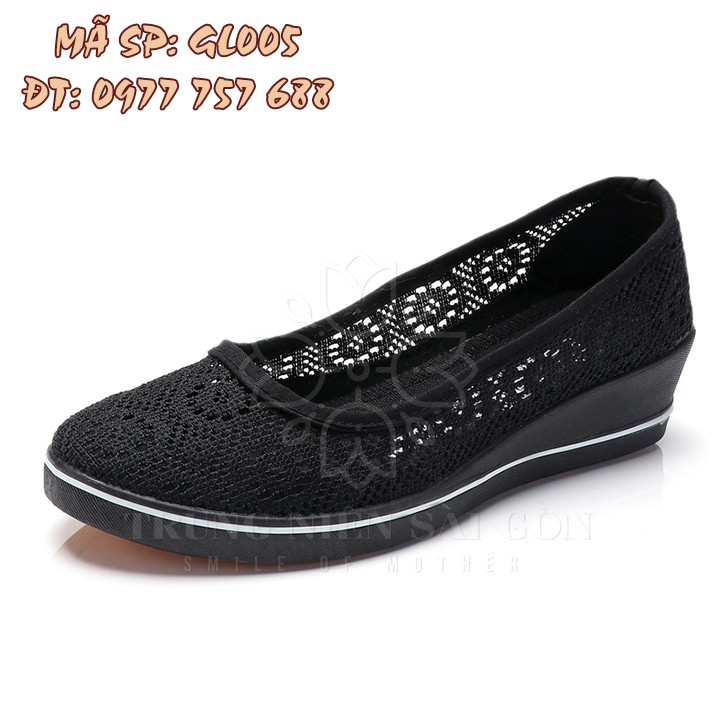 Giày đi bộ bệt lưới thoáng mát size lớn 41 cho mẹ GL005 | BigBuy360 - bigbuy360.vn