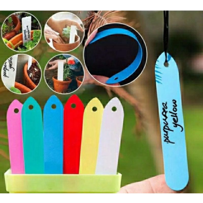 Set 100c Thẻ Ghi Tên Hoa Lan, Cây Cảnh