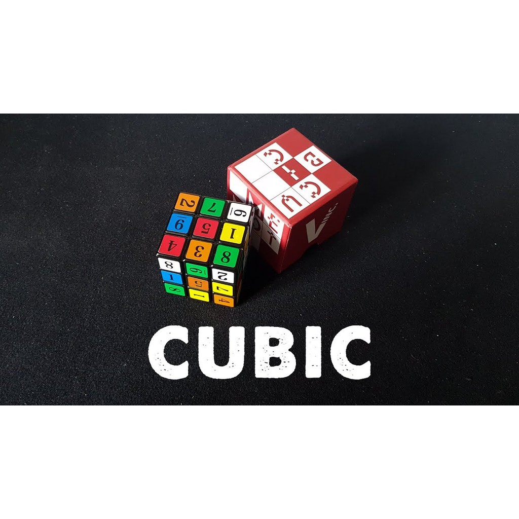 Đạo cụ ảo thuật Cubic by Francis Menotti [Hàng Mỹ]