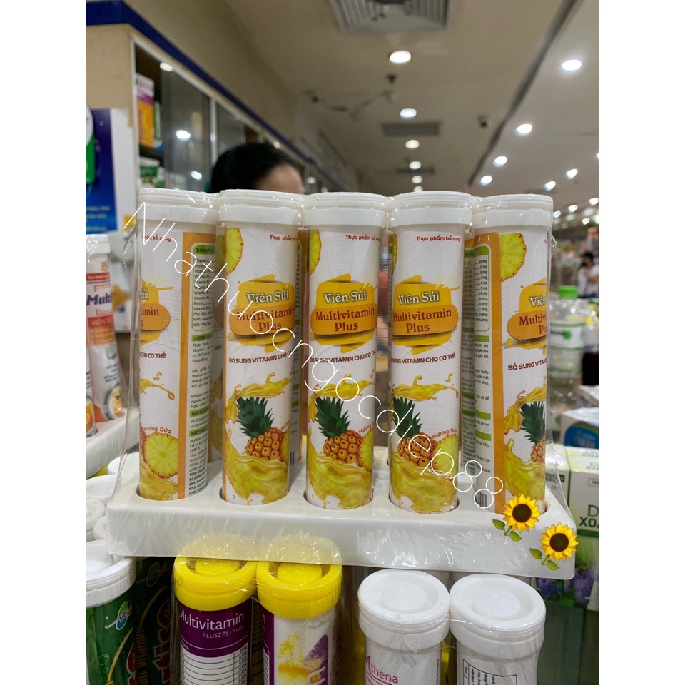 Viên C Sủi Multivitamin - Thơm ngon dễ uống hiệu quả cao  NHIỀU VỊ