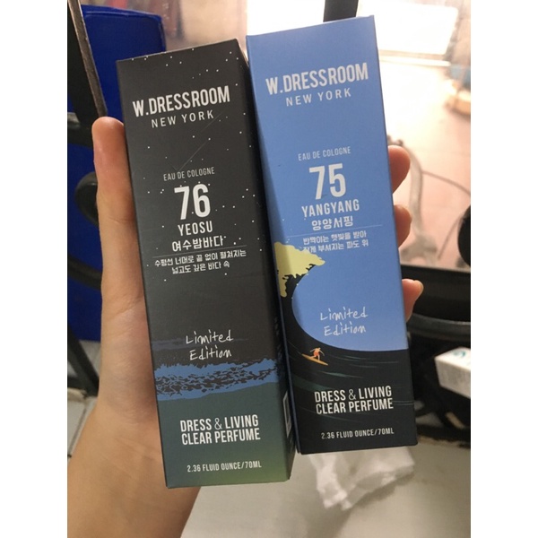 Nước hoa W.dressroom New York mùi mới 214/314/79/80/81/82