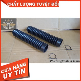 [HOT] Cao su bọc thụt-phuộc xe máy loại 20cm (1 đôi) phù hợp Harley Cafe Racer Tracker CG125 SU GN125 CD 67 WIN -PTVT CH