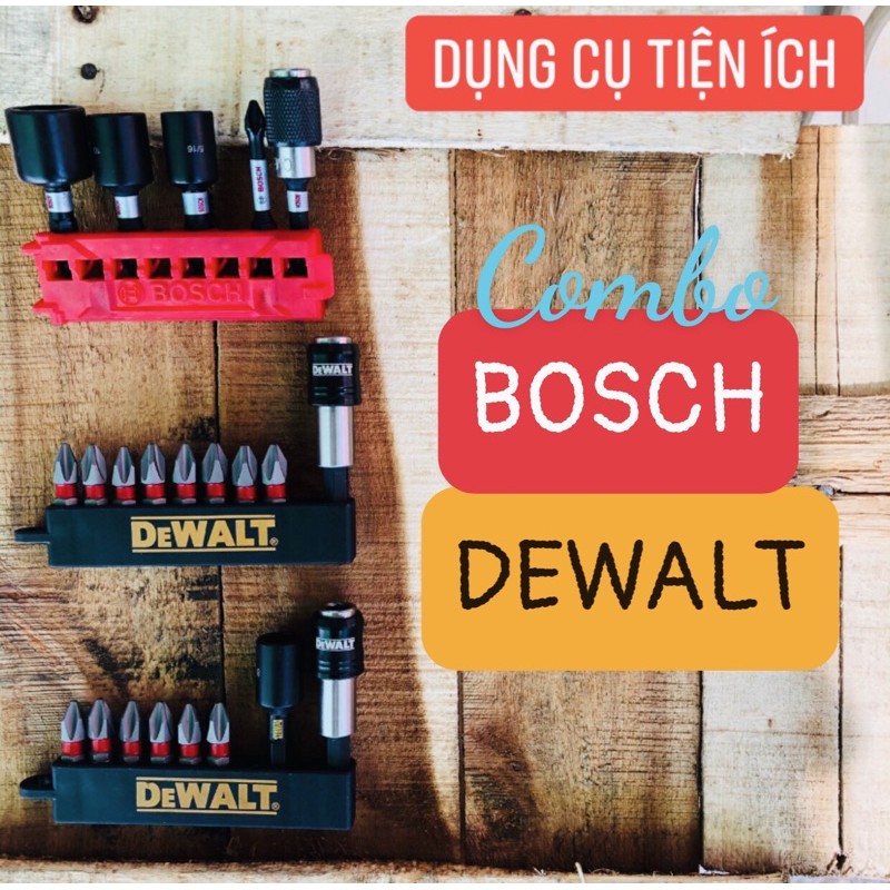 Combo BOSCH - DEWALT . Chính Hãng