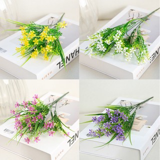 Hoa cửu lý hương- hoa giả treo tường để bàn trang trí không gian phòng khách xe cưới mini đẹp
