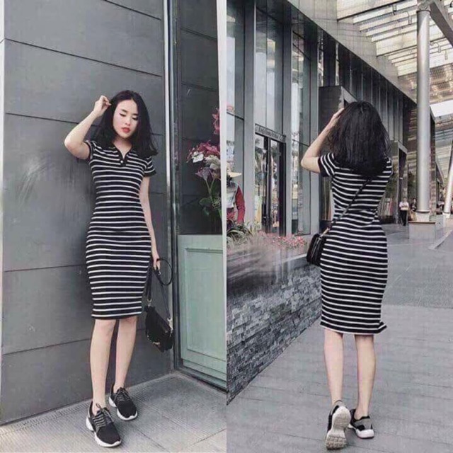 Váy kẻ sọc