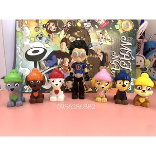 ĐỒ CHƠI CHÓ CỨU HỘ PAW PATROL (set 10 khác nhau)