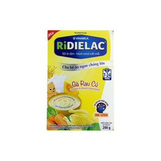 Bột Ăn Dặm Vinamilk Ridielac Gold Gà Rau Củ Hộp 200g