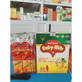 SÂM YẾN SÀO BABY KIDS ( 20 gói 10ml )