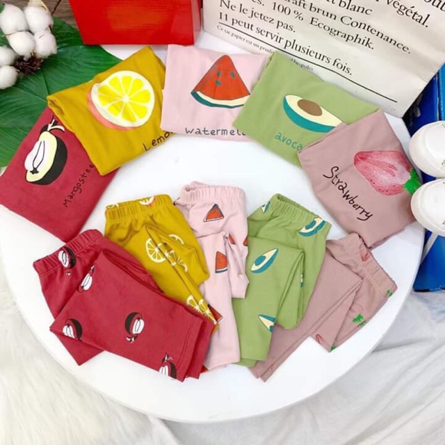 Combo bộ hoa quả cho bé