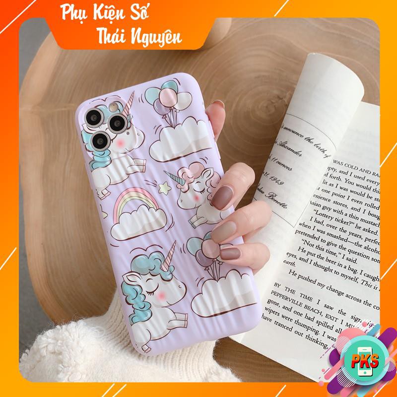 Ốp lưng iphone dẻo nhăn KÌ LÂN Sóng Lồi dành cho 6/6plus/6splus/7/7plus/8/8plus/x/xs/11/12/pro/max/plus