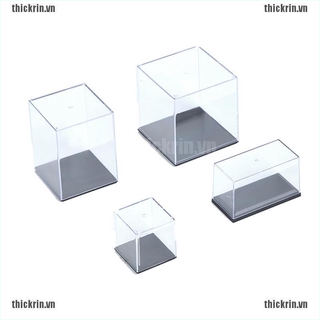 <Hot~new>Acrylic Plastic Display Case Box Clear Dustproof Protection For Figure Models