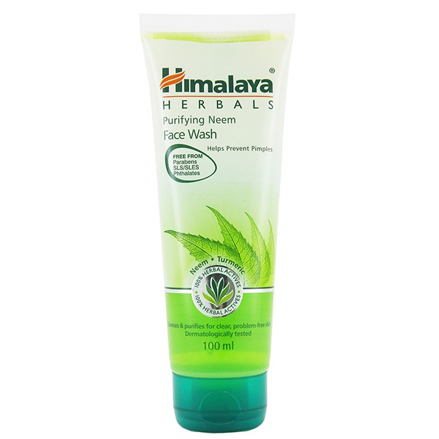 Sữa Rửa Mặt Himalaya Giảm Mụn Mờ Thâm Và Sạch Dầu Thừa Himalaya Purifying Neem Face Wash 150ml