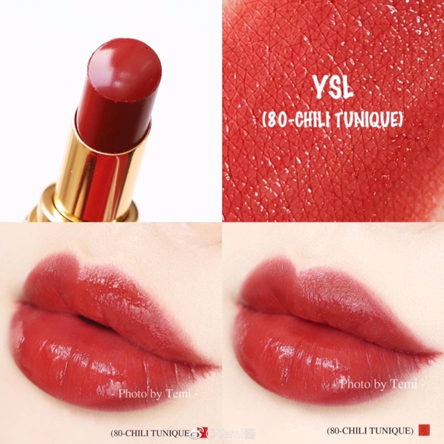 Son Ysl Màu Ysl Chilli Tunique Order Son Thỏi Ysl Shine Màu 80