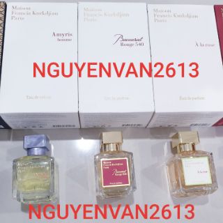 Nước hoa Maison 540 ĐỎ/ ROSE 70ML