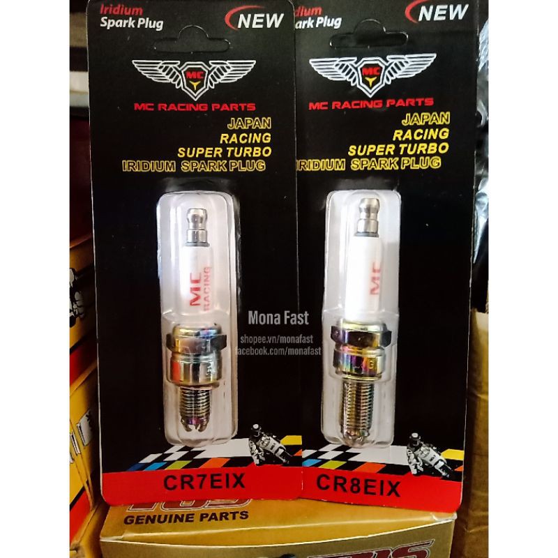 Bugi 3 Chấu Bạch Kim MC Racing