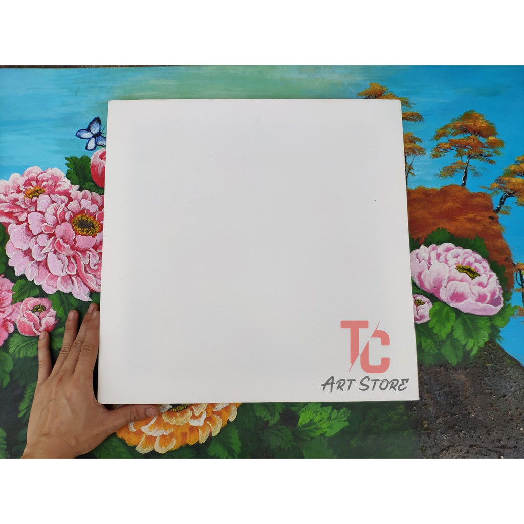 ComBo 3 Khung Bố vẽ tranh CANVAS, TOAN loại Tốt Size 10x10, 15x15, 20x20...