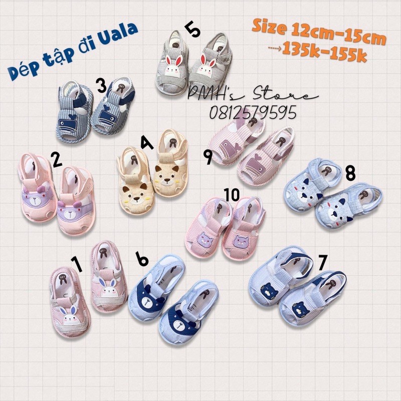 Dép tập đi Uala 2021 - k hộp