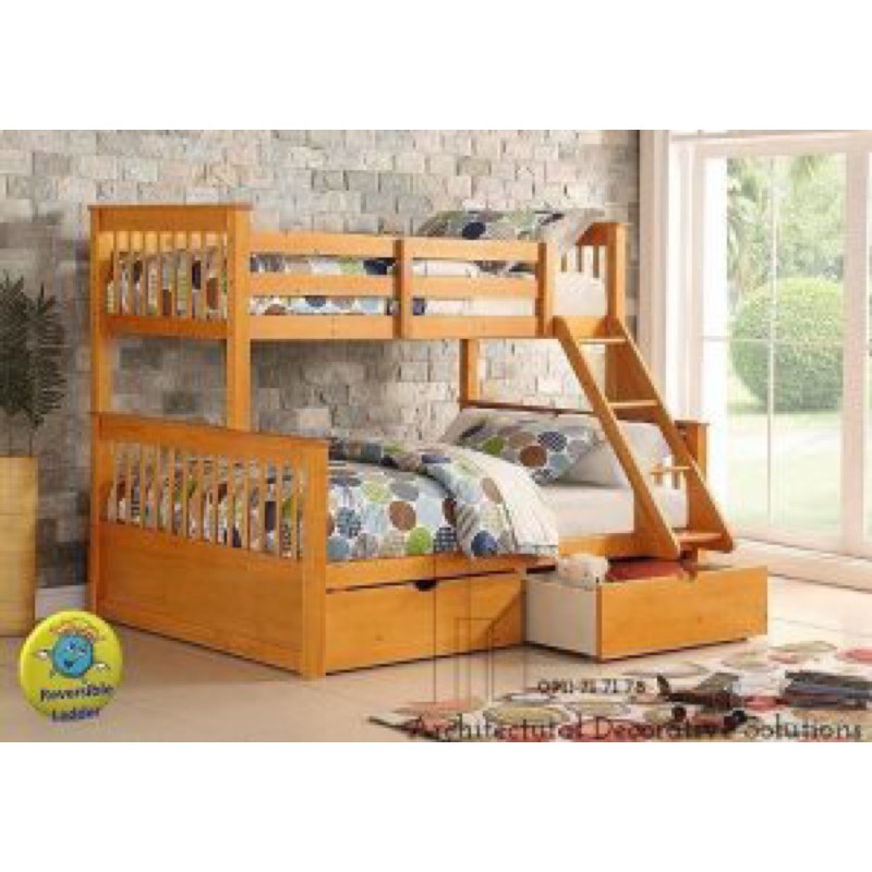 [Xả Hàng] Giường 2 Tầng Gỗ Tự Nhiên 1m2-1m6 | BigBuy360 - bigbuy360.vn