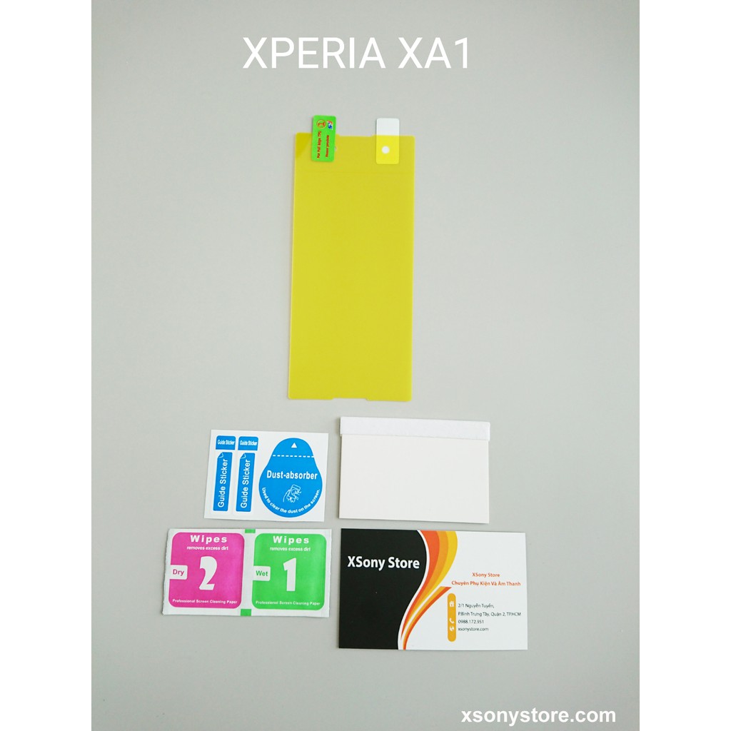 SONY XPERIA XA1 / XA1 PLUS / XA1 ULTRA - Miếng dán dẻo Full màn hình mặt trước