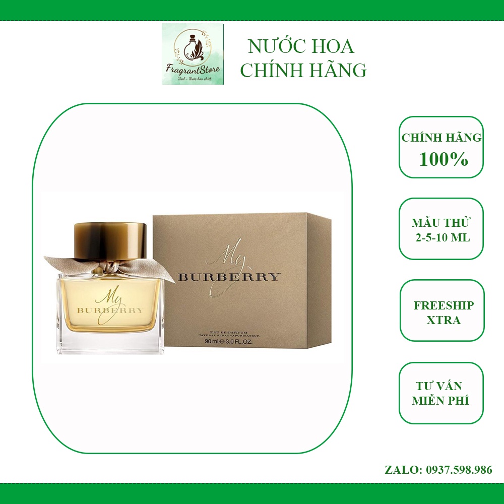 Nước hoa My Burberry EDP (mẫu thử)