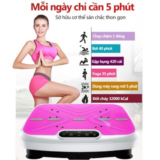 SP1000B/OT119P Máy tập thể thao rung thương hiệu SKM 99 cấp độ rung thông minh topsmarket898