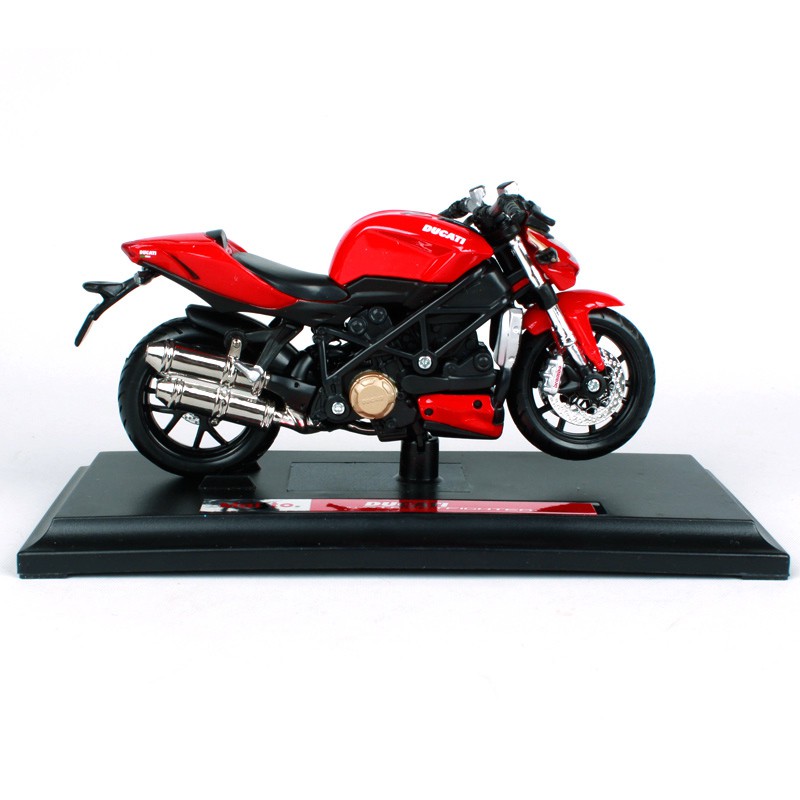 MÔ HÌNH XE MOTO Siêu xe Ducati mod Streetfighter S 2010 - MAISTO tỷ lệ 1:18