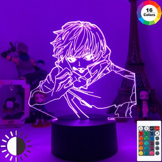 Đèn Ngủ Led 3d Hình Jujutsu Kaisen Inumaki Toge Trang Trí Phòng Ngủ Cho Bé