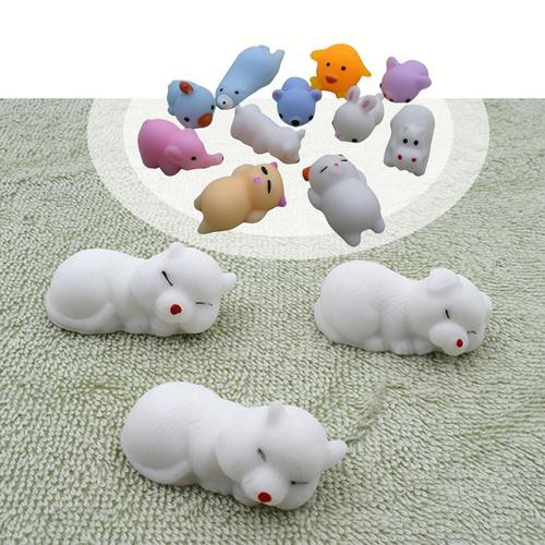 Đồ chơi mềm dẻo kiểu động vật giúp giảm căng thẳng tiện lợi