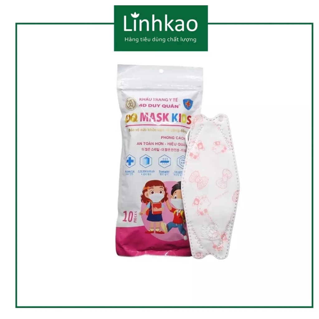 10 Khẩu trang KF94 Mask Kids cho bé