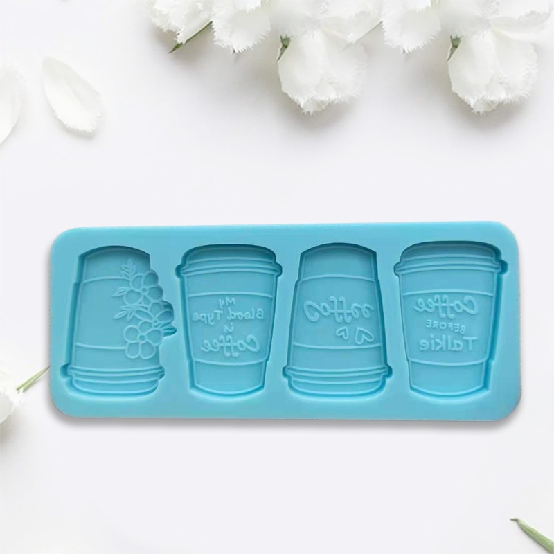 Khuôn Silicone Làm Cốc Cà Phê Thủ Công DIY